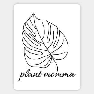 Garden Momma Indoor Plant Monstera Leaf Sticker